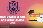 Theni College of Arts and Science Result 2025