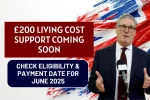 £200 Living Cost Support June 2025