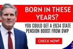 £634 state pension boost
