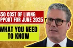 £650 Cost of Living Support June 2025