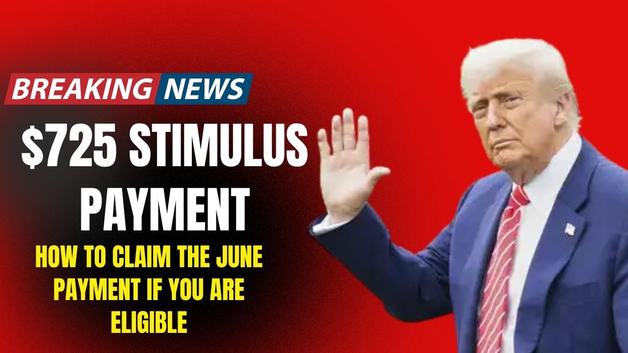 $725 Stimulus Payment