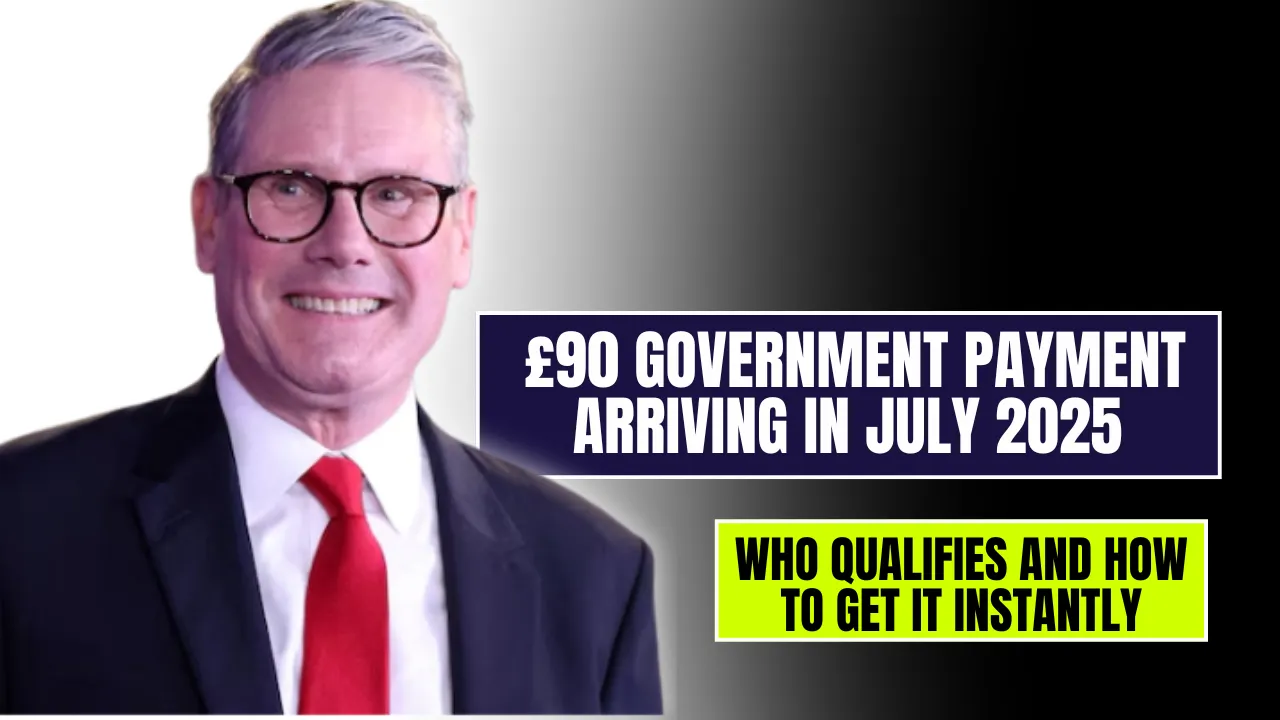 £90 Government Payment Arriving In July 2025