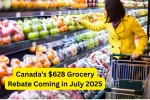 Canada’s $628 Grocery Rebate Coming in July 2025