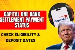 Capital One Bank Settlement Payment Status