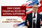 DWP £9000 Financial Relief