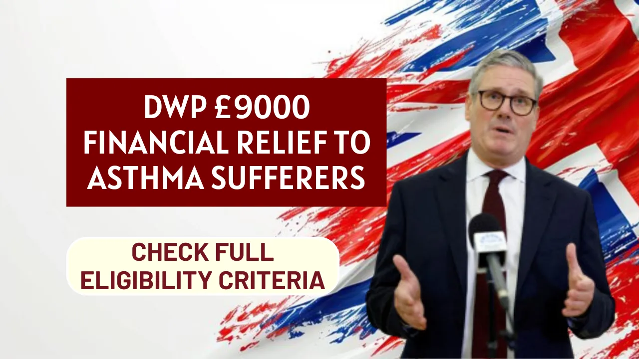 DWP £9000 Financial Relief