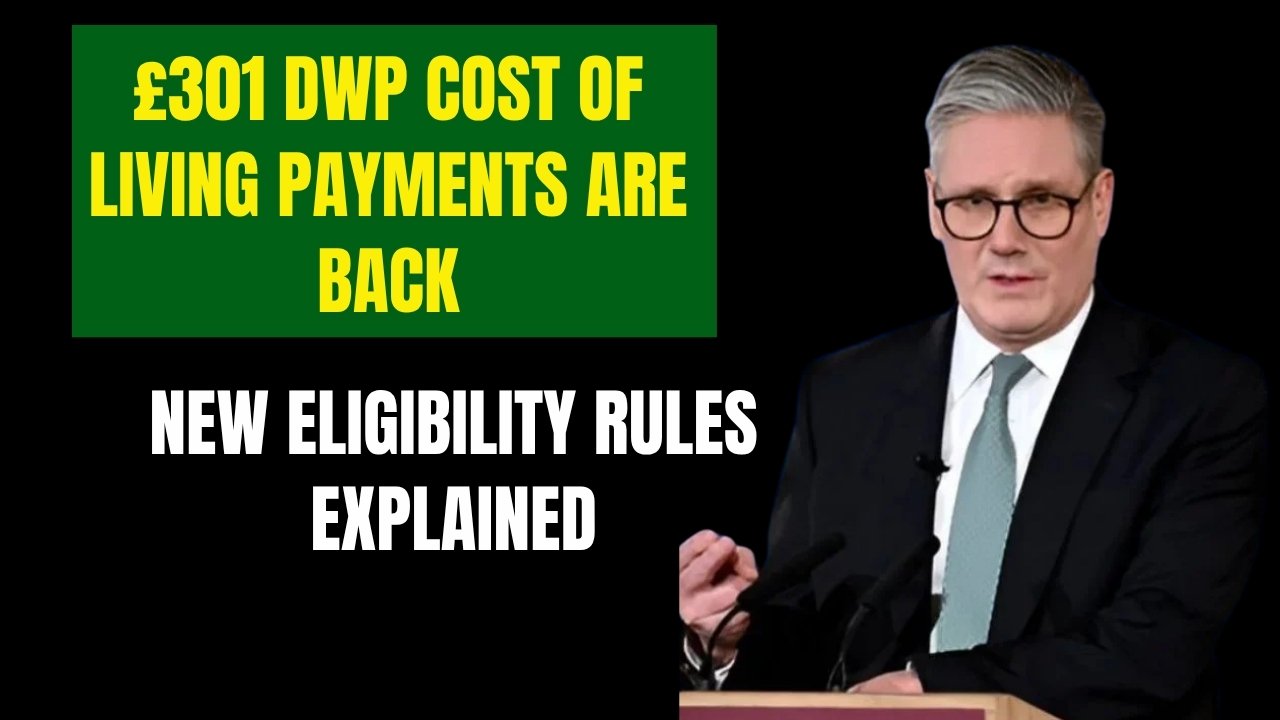 DWP cost of living payments