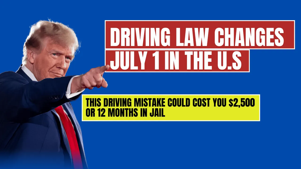 Driving Law Changes July 1 in the U.S