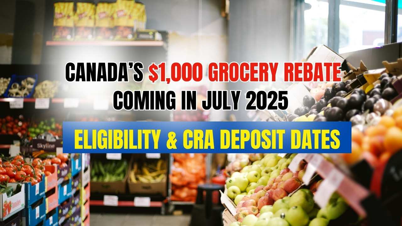 Grocery Rebate Coming in July 2025