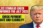 Stimulus Check Confirmed for July 2025