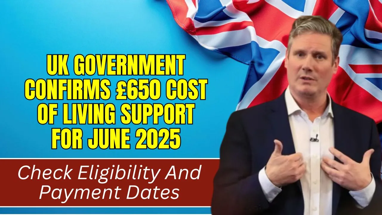 UK £650 Cost of Living Support June 2025