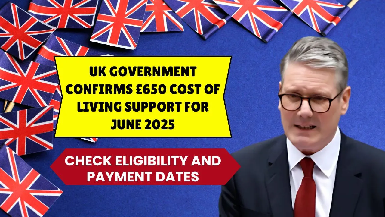 UK £650 cost of living support