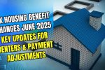 UK Housing Benefit Changes June 2025