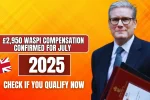 WASPI Compensation Confirmed