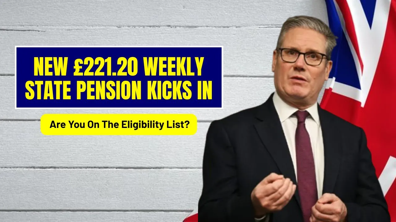 £221.20 Weekly State Pension 2025