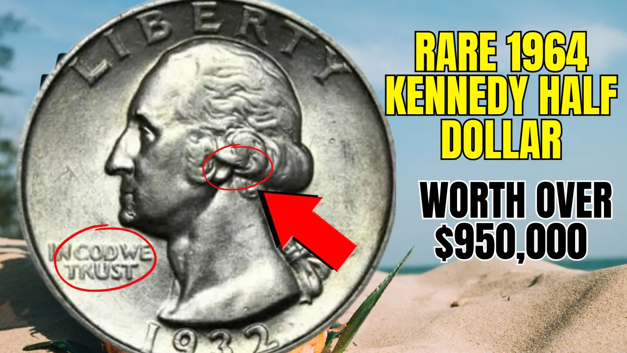 Rare 1964 Kennedy Half Dollar